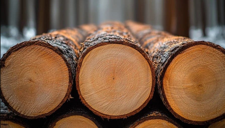 large timber end shot